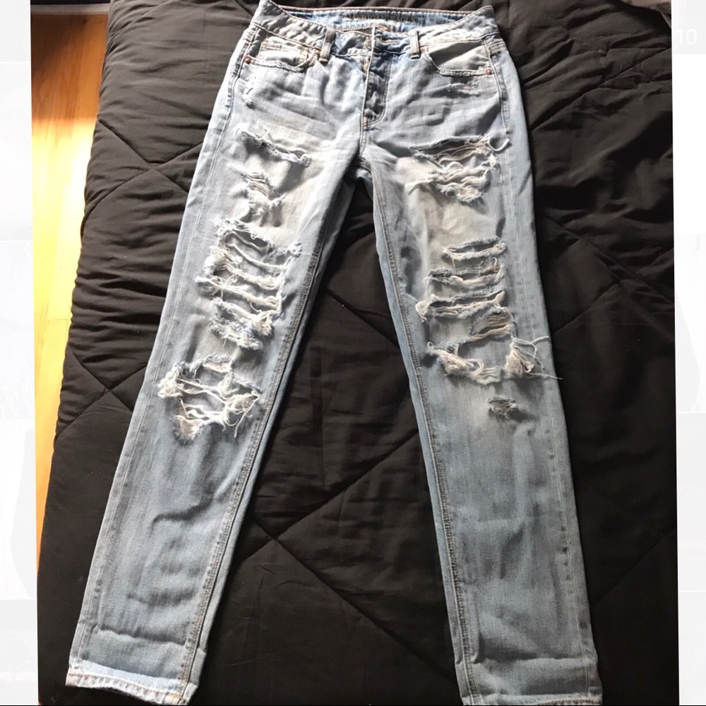 American Eagle Tomgirl Jeans Sz 0
